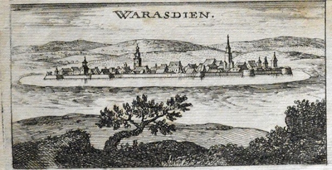 RIEGEL,  CHRISTOPH: VIEW OF VARAŽDIN  